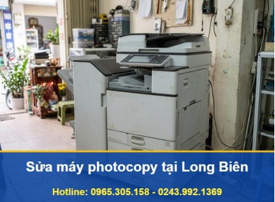 Sửa Máy Photocopy Tại Long Biên Hà Nội Uy Tín, Báo Giá Trước