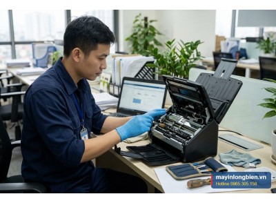 Sửa Máy Scan Tại Long Biên – Sọc Ảnh, Kẹt Giấy | Thần Vũ