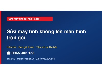 Sửa máy tính không lên màn hình trọn gói