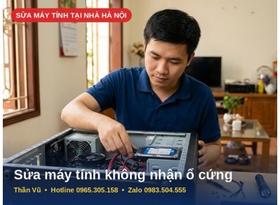 Sửa Máy Tính Không Nhận Ổ Cứng, SSD Tại Nhà Hà Nội | Thần Vũ