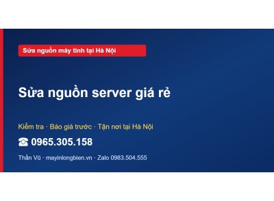 Sửa nguồn server giá rẻ