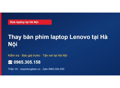 Thay bàn phím laptop Lenovo tại Hà Nội
