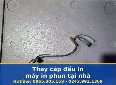 Thay Cáp Đầu In Máy In Phun Tại Nhà Hà Nội Uy Tín, Nhanh Gọn