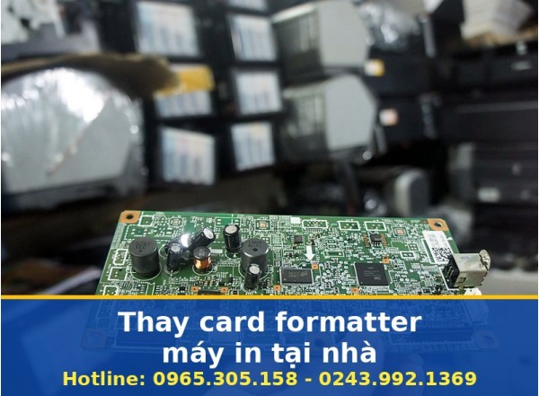 Thay Card Formatter Máy In Tại Nhà Hà Nội Uy Tín, Có Báo Giá