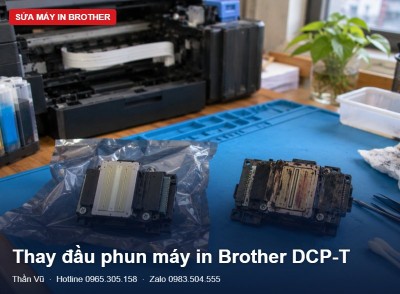 Thay đầu phun Brother DCP-T: khi nào đáng thay | Thần Vũ