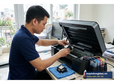 Thay đầu phun Epson tại Hà Nội: kiểm tra, căn chỉnh | Thần Vũ