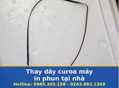 Thay Dây Curoa Máy In Phun Tại Nhà Hà Nội Uy Tín, Báo Giá Rõ