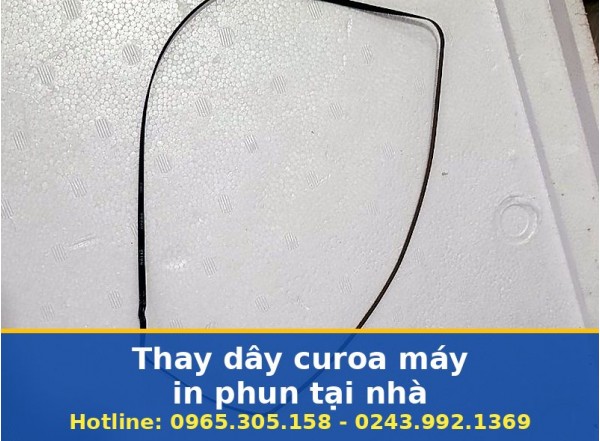 Thay Dây Curoa Máy In Phun Tại Nhà Hà Nội Uy Tín, Báo Giá Rõ