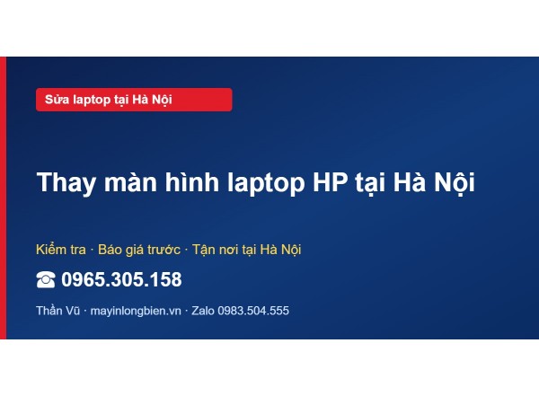 Thay màn hình laptop HP tại Hà Nội