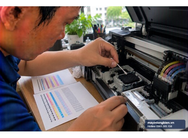 Thay mũ hút mực cap assy Epson L series | Thần Vũ