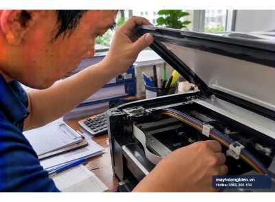 Thay ống dẫn mực Epson L series lão hóa | Thần Vũ