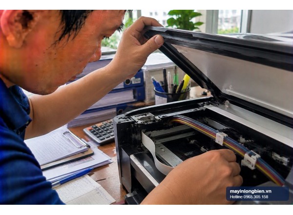 Thay ống dẫn mực Epson L series lão hóa | Thần Vũ