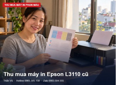 Thu mua máy in Epson L3110 cũ tận nơi | Thần Vũ