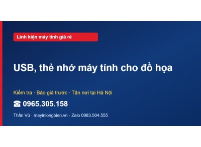 USB, thẻ nhớ máy tính cho đồ họa