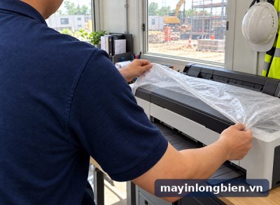 Máy in công trường Tây Mỗ bụi, nóng: bảo vệ máy A3 container