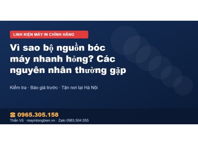 Vì sao bộ nguồn bóc máy nhanh hỏng? Các nguyên nhân thườn…