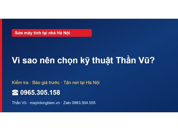 Vì sao nên chọn kỹ thuật Thần Vũ?