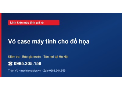 Vỏ case máy tính cho đồ họa