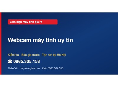 Webcam máy tính uy tín