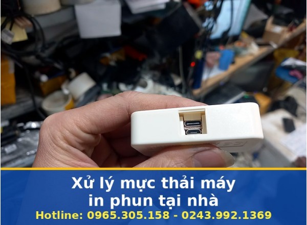 Xử Lý Mực Thải Máy In Phun Tại Nhà Hà Nội Uy Tín, Nhanh, Gọn