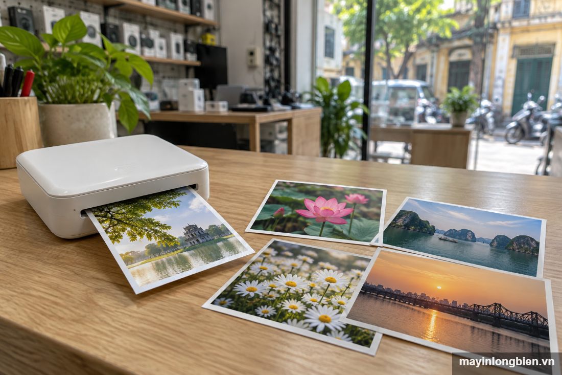 Ảnh in từ máy Canon Selphy CP1300 Ảnh in từ máy Canon Selphy CP1300