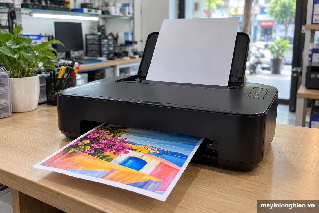 Canon iP2770 in thử bản màu