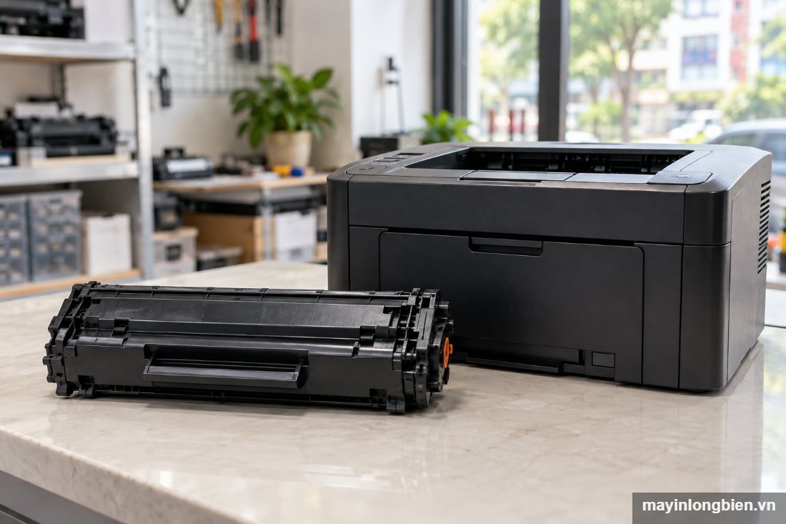 Hộp mực lắp lại cạnh máy in Dell Hộp mực lắp lại cạnh máy in Dell