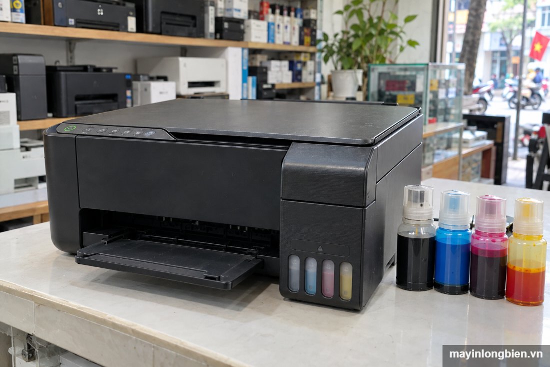 Lọ mực nạp cạnh máy in Epson