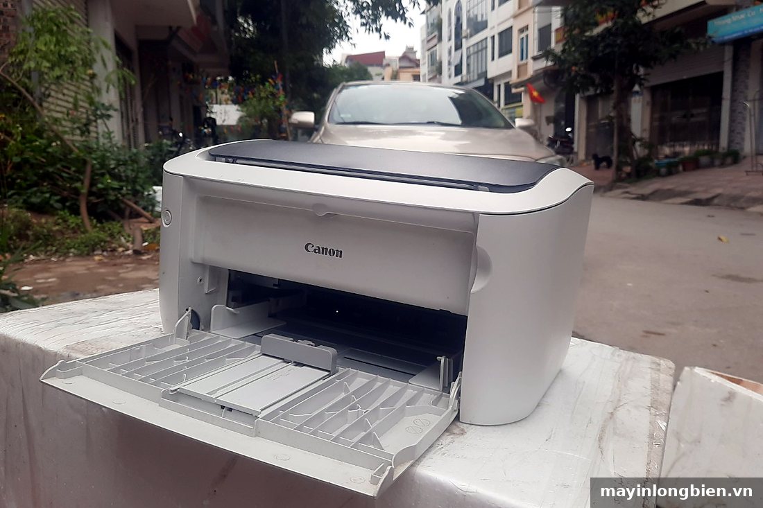 Máy in Canon 6030W mở khay giấy để kiểm tra khi sửa máy in Canon 6030 Máy in Canon 6030W mở khay giấy để kiểm tra khi sửa máy in Canon 6030