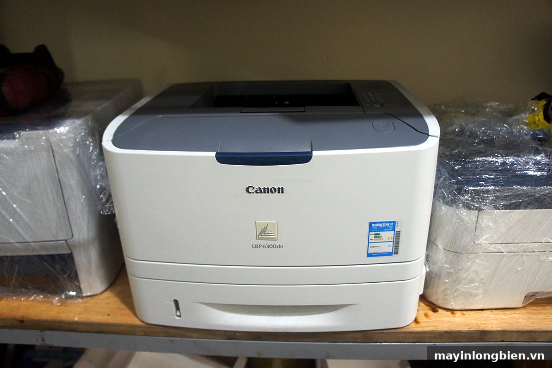 Máy in Canon 6300dn mặt trước