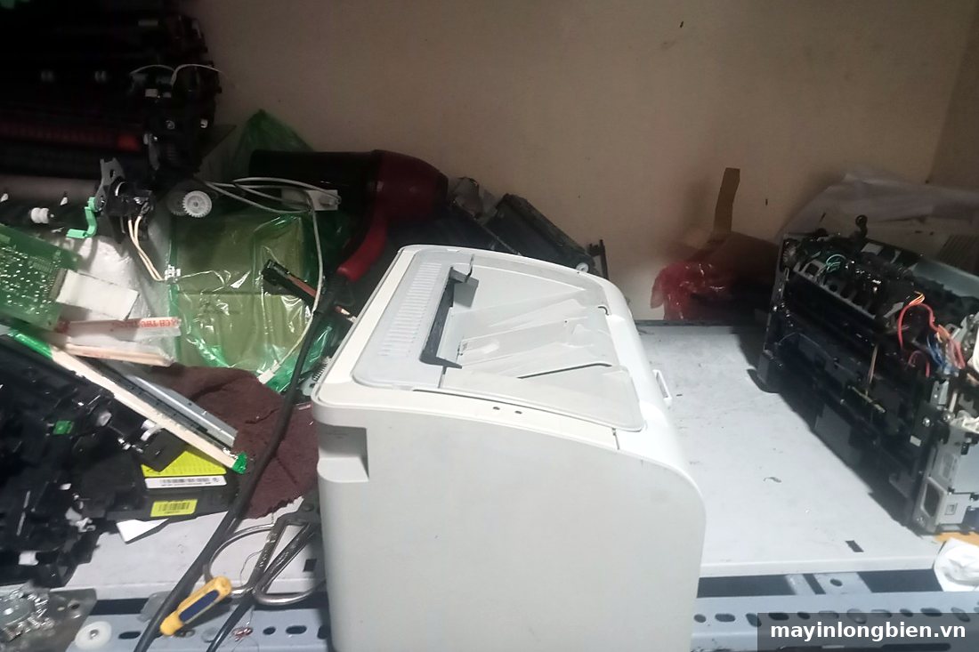 Máy in HP P1005 tại xưởng Thần Vũ