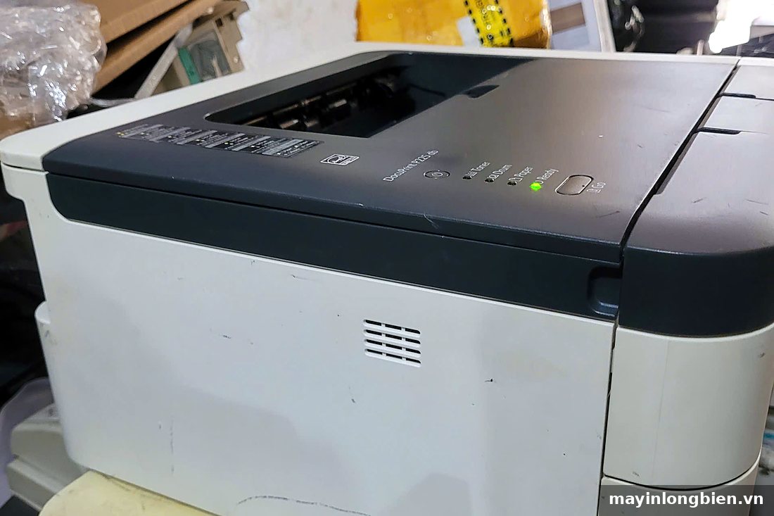 Máy in Xerox P255db nhìn nghiêng Máy in Xerox P255db nhìn nghiêng